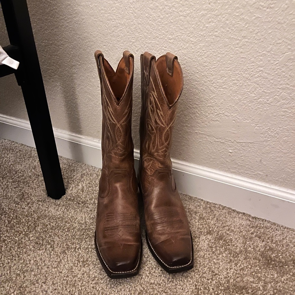 Idyllwind Brown Leather Heeled Boots